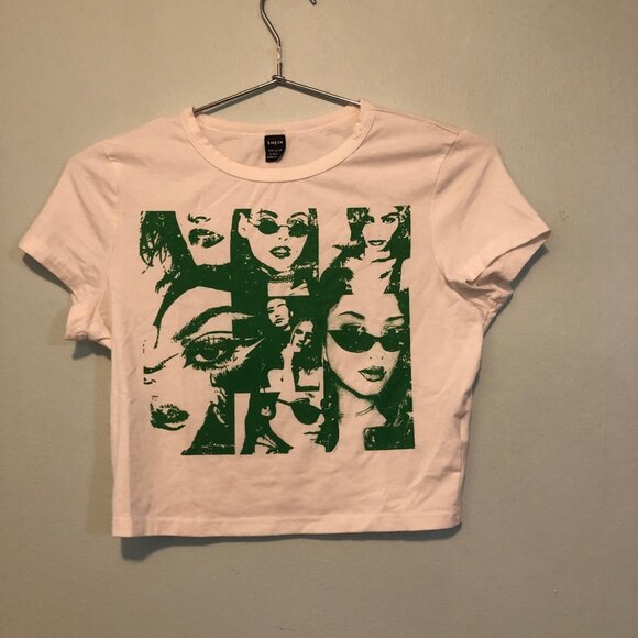 Bundle of More Than Magic and Shein Girl's Short Sleeve Tops   size Large - Picture 5 of 7